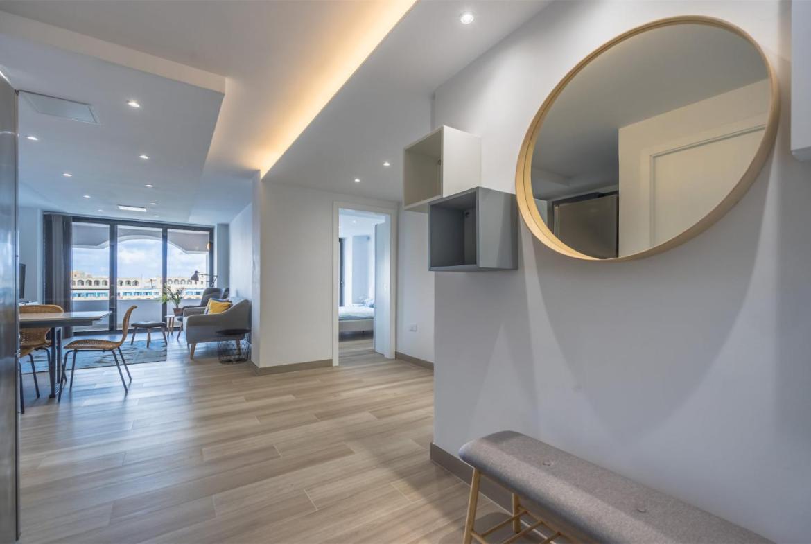 Deluxe Seaview Apartment San Ġiljan Exterior foto